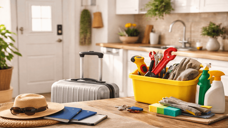 Home Maintenance Checklist Before Traveling
