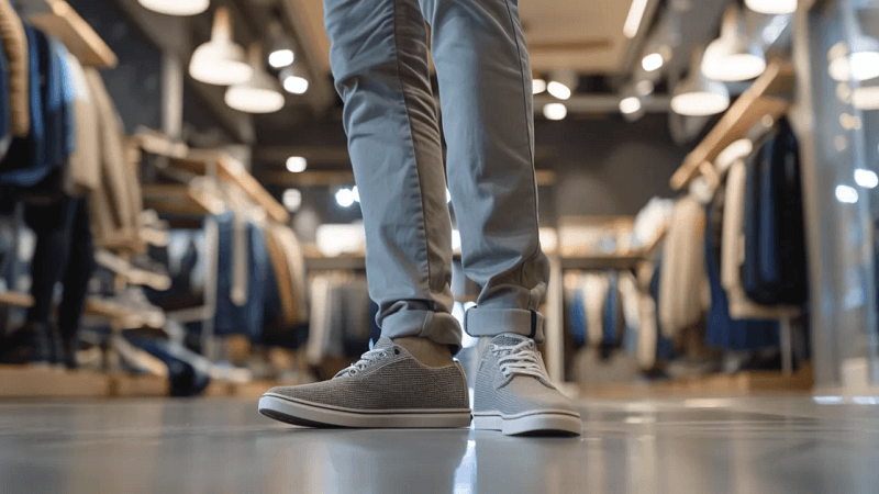 How To Pair Pantalons Chinos Pour Hommes With Casual Footwear